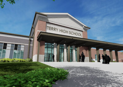 TERRY HIGH SCHOOL NINTH GRADE AND ENTRY BUILDING